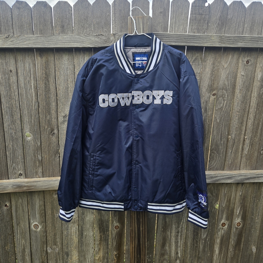 Cowboys Navy Varsity Jacket